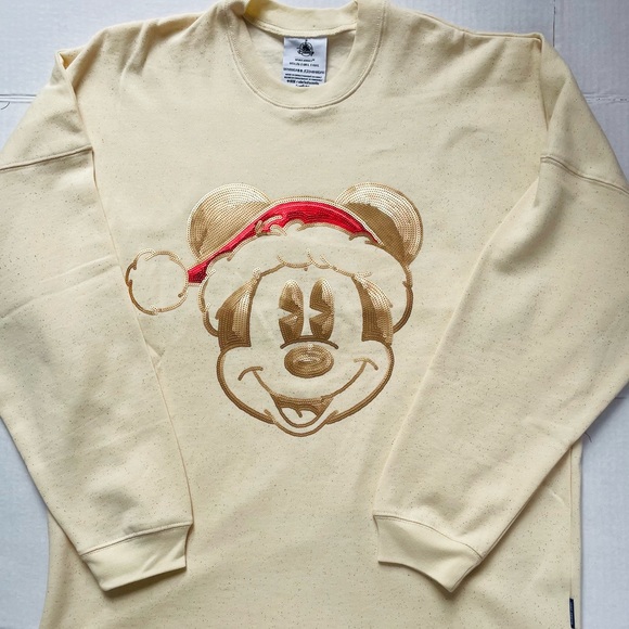 Mickey Mouse Sequined Holiday Spirit Jersey - Picture 1 of 10